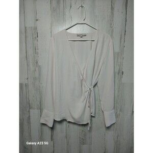 LOFT Women’s Medium Pink Wrap Top